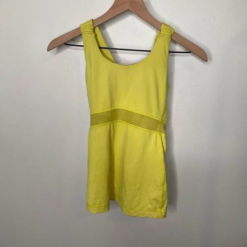 Lululemon Racerback Mesh Tank Top